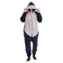 Snuggs Blanket Animal Onesie Shark